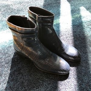 Jimmy Choo brand new Rare Croc Leather Boots!
